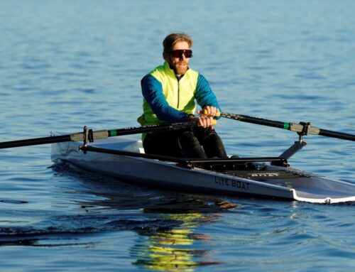 Zrcadlové veslařské sluneční brýle TriEye